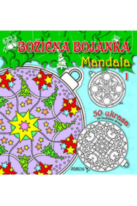 Božićna Bojanka Mandala 1 - naslovnica