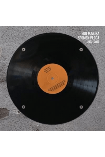 Edo Maajka - Spomen ploča CD - omot