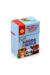 Set kartica za igru memorije Puckator Adoramals Wild Kids