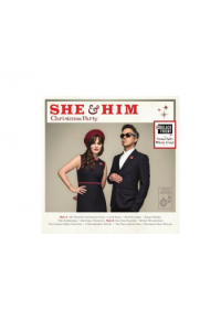 She and Him - Christmas Party (RSD Black Friday 2025 Snowflake White edition) LP - omot