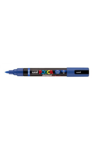 Marker Uni pc-5br brush Posca plavi - slika proizvoda