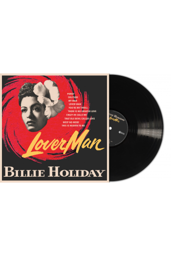Billie Holiday - Lover Man LP - omot