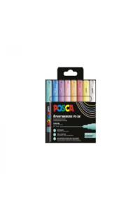 Uni pak marker Posca pc-1m pastelne boje 8,1 plastic free pakiranje