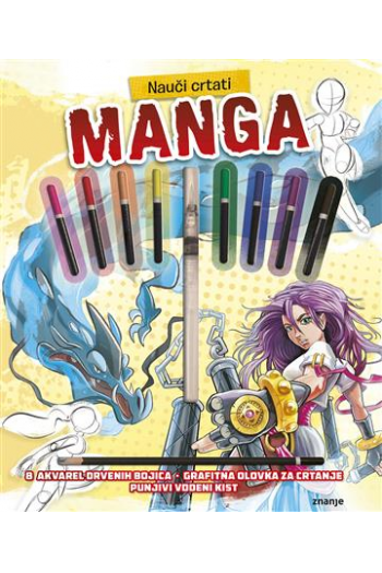 Nauči crtati: Manga - naslovnica