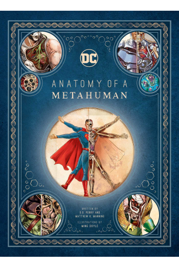 DC Comics: Anatomy of a Metahuman (Strip) - naslovnica