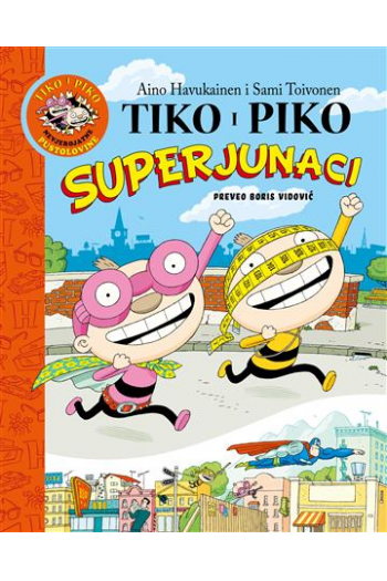 Tiko i Piko: Superjunaci - naslovnica