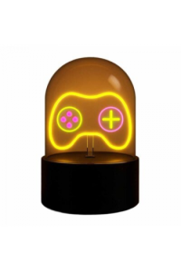 Lampa staklena kupola iTotal NEON-efekt LED rotirajuća Let’s Play XL3260 - slika proizvoda