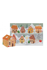 Puzzle 250 kom. kućica Christmas Gingerbread village - slika proizvoda