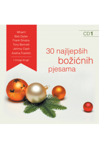 Razni izvođači - 30 najljepših Božićnih pjesama Knjiga + CD - omot