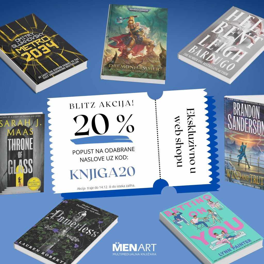 Popust na odabrane naslove (uz kupon KNJIGA20)