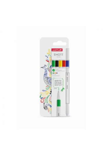 Marker Uni emott (0.4) pak 5 kom Vivid colours 302422267 - slika proizvoda