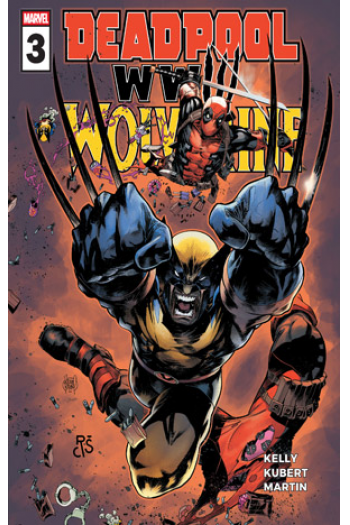Deadpool Wolverine WW3 - 3 (Strip) - naslovnica