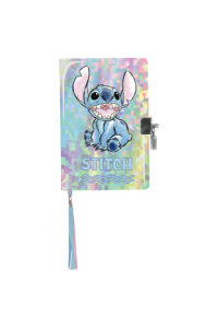 Dnevnik hologram s ključem A5 96L Stitch Paso DS25GG-3555 - slika proizvoda