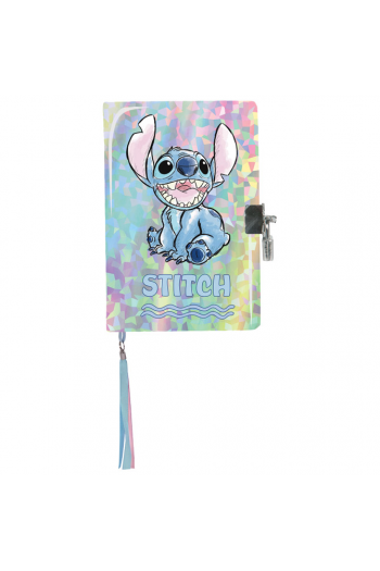 Dnevnik hologram s ključem A5 96L Stitch Paso DS25GG-3555 - slika proizvoda