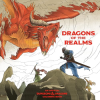 Dragons of the Realms: Official Dungeons & Dragons Coloring Book - naslovnica