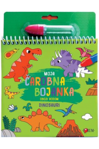 Moja čarobna bojanka - Dinosauri - naslovnica