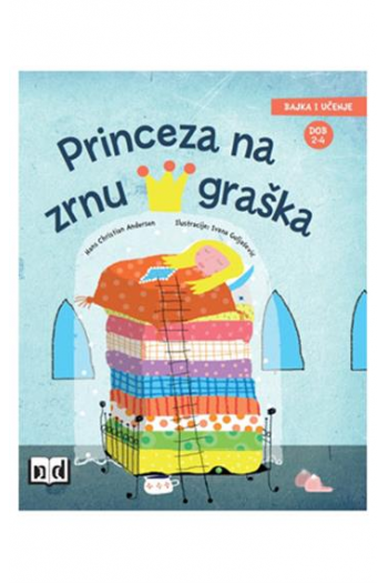 Bajka i učenje - Princeza na zrnu graška - naslovnica