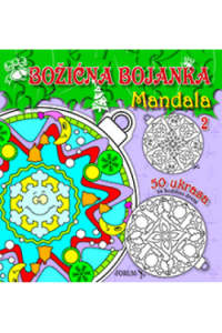 Božićna Bojanka Mandala 2 - naslovnica
