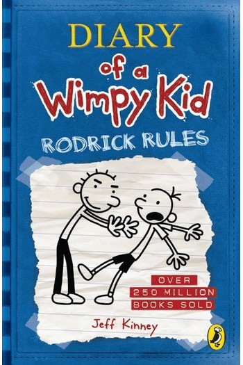 Diary of a Wimpy Kid #02: Rodrick Rules - naslovnica
