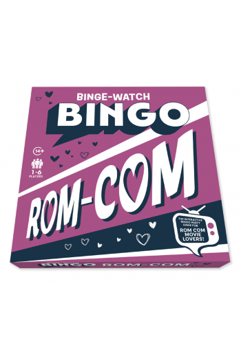 Binge-Watch Bingo: Rom-Coms A Game for Film & TV Lovers - slika proizvoda