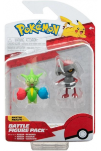 Pokemon Figurica "Battle Figure" 2Pk - Pawniard And Roselia W15 - slika proizvoda