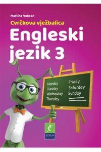 Cvrčkova vježbalica Engleski 3 - naslovnica