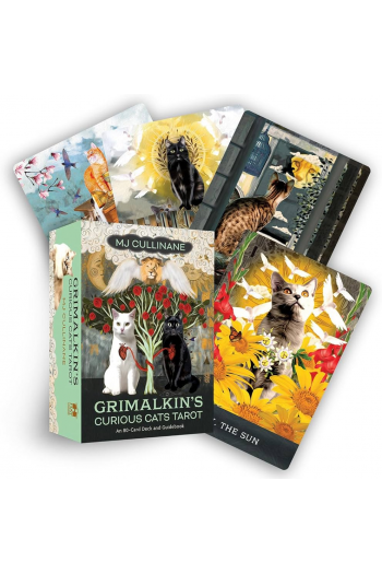 Grimalkins Curious Cats Tarot: An 80-Card Deck and Guidebook - naslovnica
