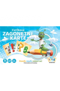 Cvrčkova didaktička igra Zagonetne karte - naslovnica