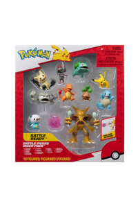 Pokemon Figurica Battle Figure 6K - Pikachu, Riolu, Cleffa, Joltik, Chikorita, Darumaka W10