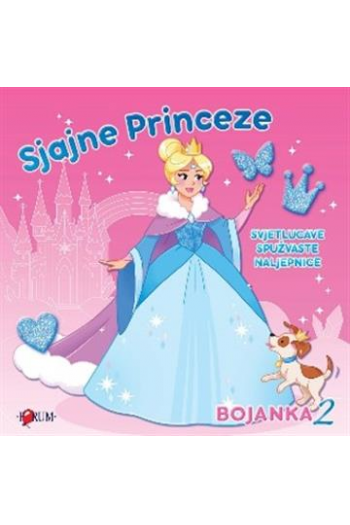 Bojanka Sjajne princeze 2 - naslovnica