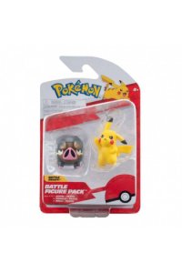 Pokemon Figurica "Battle Figure" 2Pk - Pikachu And Lechonk W17 - slika proizvoda