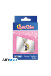 SAILOR MOON - Pendant necklace "Cats on the moon"