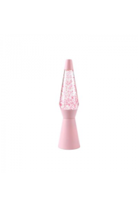Lava lampa iTotal Monocolor Pink Glitter XL2983