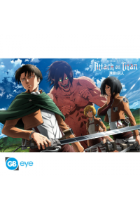 ATTACK ON TITAN - Poster Maxi 91.51 - Ready to fight!