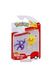 Pokemon Figurica Battle Figure 2Pk - Sableye & Pikachu W22