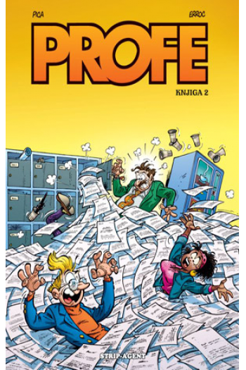 Profe knjiga 2. (Strip) - naslovnica