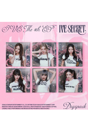 IVE - Ive Secret (Digipack Ver.) [Anyujin Ver.] - omot