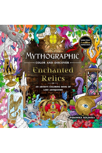 Mythographic Color and Discover: Enchanted Relics - naslovnica