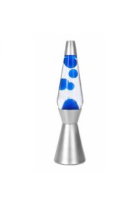 Lava lampa iTotal transparentna i plava XL1784