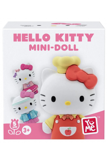 Yume Hello Kitty 5cm Mini-doll Cute Outfits Series - slika proizvoda