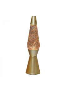 Lava lampa iTotal Glitter Gold XL1770
