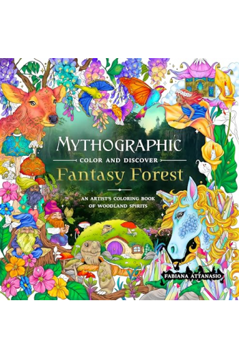 Mythographic Color and Discover: Fantasy Forest - naslovnica