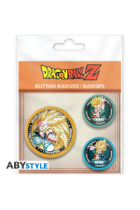 DRAGON BALL - Badge Pack - DBZ/Trunks, Goten & Gotrunks