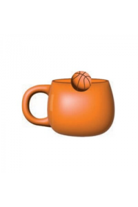 Šalica iTotal Charm Košarka SPORT narančasta XL2525K