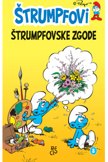 Štrumpfovi 8 (Strip) - naslovnica
