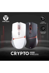 Miš gaming bežični Fantech 10000 DPI Crypto WGC3 bijeli