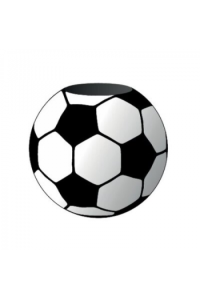 Čaša za olovke iTotal u obliku nogometne lopte SPORT 3D XL3034B