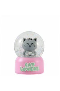 Snježna kugla iTotal Cat siva XL3187