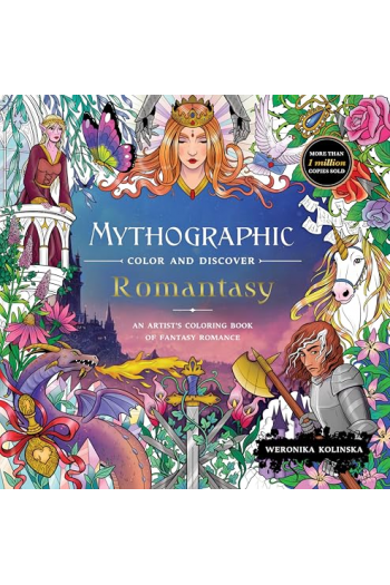 Mythographic Color and Discover: Romantasy - naslovnica