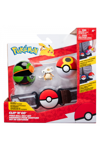 Pokemon Clip N Go Poke Ball Belt Set - Kubon And Pokeball - slika proizvoda